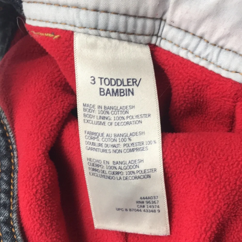 Oshkosh Fleece Overalls (size 3T)